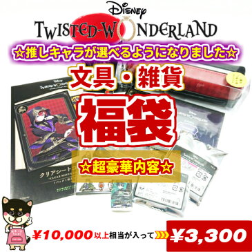 ツイステ福袋 【文具・雑貨が10,000円以上相当！】 ★推しキャラが選べるようになりました★ ディズニー ツイステッドワンダーランド ☆超豪華内容☆