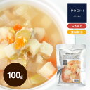 POCHI 5種の野菜と鶏肉のスープ 100g ポチ ドッグフード 犬 手作り ご飯 トッピング 国産