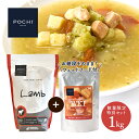 POCHI ザ・ドッグフード ベーシックラム 1kg POCHI鶏肉と野菜のトマトスープ付 ポチ ドライフード 小粒 グレインフリー 低脂肪 羊肉 数量限定