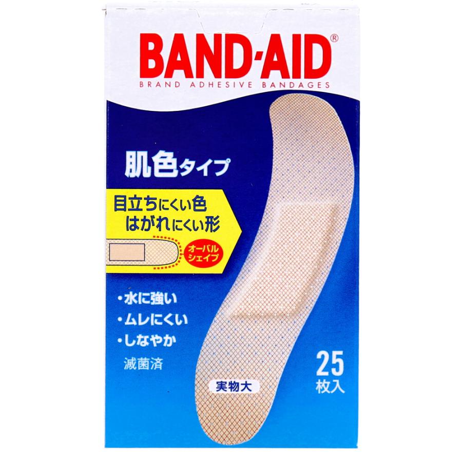 BAND-AID（バンドエイド） / バンドエイド肌色 / 25枚