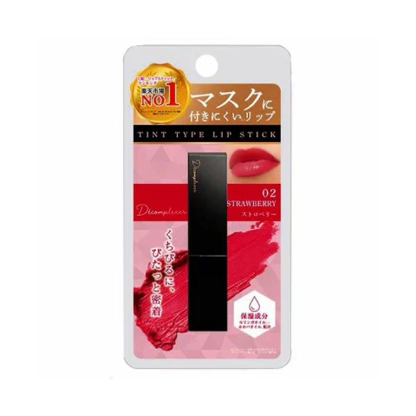 樂天商城 - ピコモンテ　ティントタイプ リップスティック 02ストロベリー ティントリップ ティント　リップ