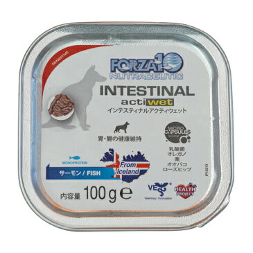 FORZA10 インテスティナル アクティウェット ドッグ 100g 犬 胃腸炎 嘔吐 消化管障害 下痢