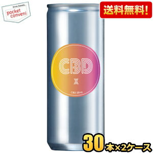 【送料無料】 CBDX 250ml缶 60本(30本×2