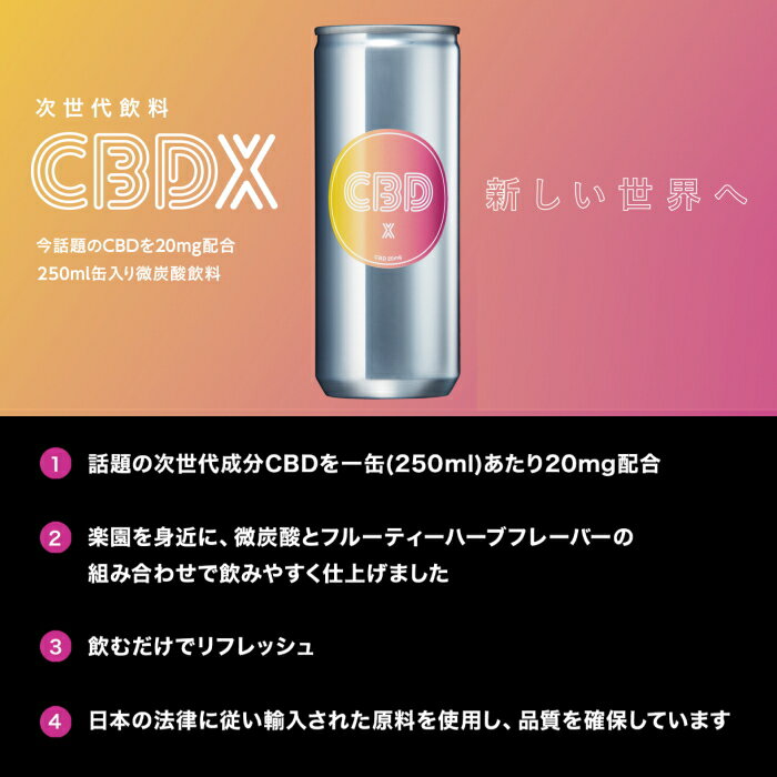 【送料無料】 CBDX 250ml缶 60本(...の紹介画像3