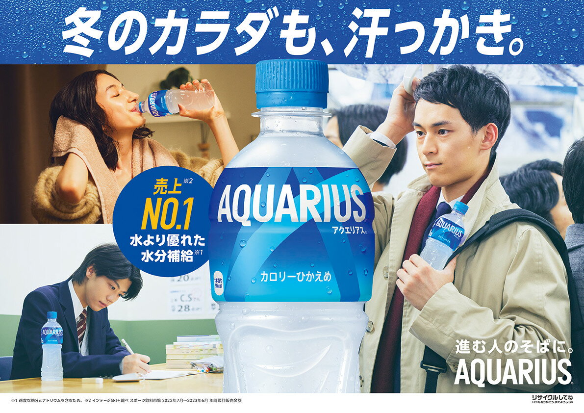 エントリーで全品ポイント5倍★コカ・コーラ アクエリアス 500mlペットボトル 24本入 (コカコーラ) (スポーツドリンク) 20190110