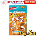 クーポン配布中★【ゆうパケット送料無料:2袋】 伊藤園 さらさらとける 健康ミネラルむぎ茶 80g×2袋 おーいお茶 粉末 1袋あたり約100杯分 パウダー 麦茶 むぎ茶 健康ミネラル麦茶 カフェインゼロ