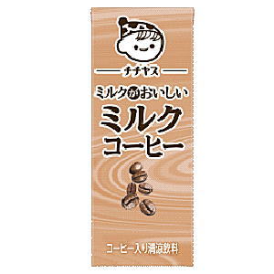あす楽【訳あり 配送希望日指定不可 期限間近2023年6月14日】【送料無料】 伊藤園 チチヤス ミルクがおいしい ミルクコーヒー 200g紙パック 24本入のサムネイル