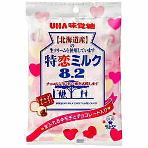 味覚糖80g特恋ミルク8.2 チョコレート6袋入