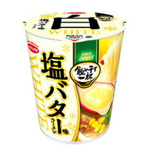 ポケットコンビニ エントリー&当店での購入でお買いものパンダグッズのチャンス! エースコック タテ型 飲み干す一杯 WHITE 塩バター味ラーメン 65g×12食入