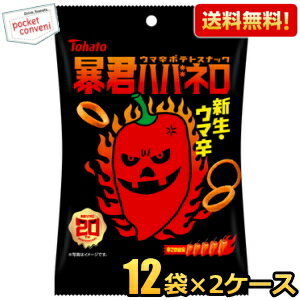 【送料無料】東ハト 50g暴君ハバネロ 24袋(12袋×2ケース) うま辛スナック菓子 辛い 激辛 ※北海道800円・東北400円の別途送料加算 [39ショップ]のサムネイル