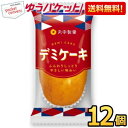 ゆうパケット送料無料 丸中製菓Maybelle デミケーキ 12個入 スイーツ パウンドケーキ 洋菓子 個包装