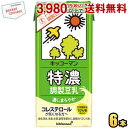 【6本入】キッコーマン飲料 特濃 とくのう 調製豆乳 1000ml紙パック 特定保健用食品 トクホ  ...