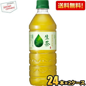 クーポン配布中★【送料無料】キリン 生茶【自動販売機用】 555mlペットボトル 48本(24本×2ケース) お茶 緑茶 ※北海道800円・東北400円の別途送料加算 [39ショップ](4)