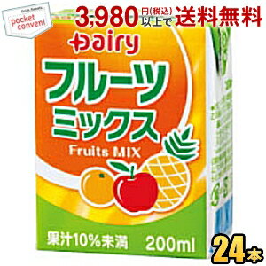 乳製品に、みかん・りんご・パイナップルの果汁をミックスした乳性清涼飲料です。 商品詳細 メーカー 南日本酪農協同(株) 原材料 糖類（果糖ぶどう糖液糖、砂糖）、果汁（りんご、うんしゅうみかん、オレンジ、パイナップル）、脱脂粉乳、酸味料、安定剤（ペクチン）、香料、着色料（カロチン） 栄養成分 (200mlあたり)エネルギー90kcal、たんぱく質1.7g、脂質0.0g、炭水化物23.2g、ナトリウム45mg、カルシウム55mg 賞味期限 （メーカー製造日より）120日 Powered by EC-UP
