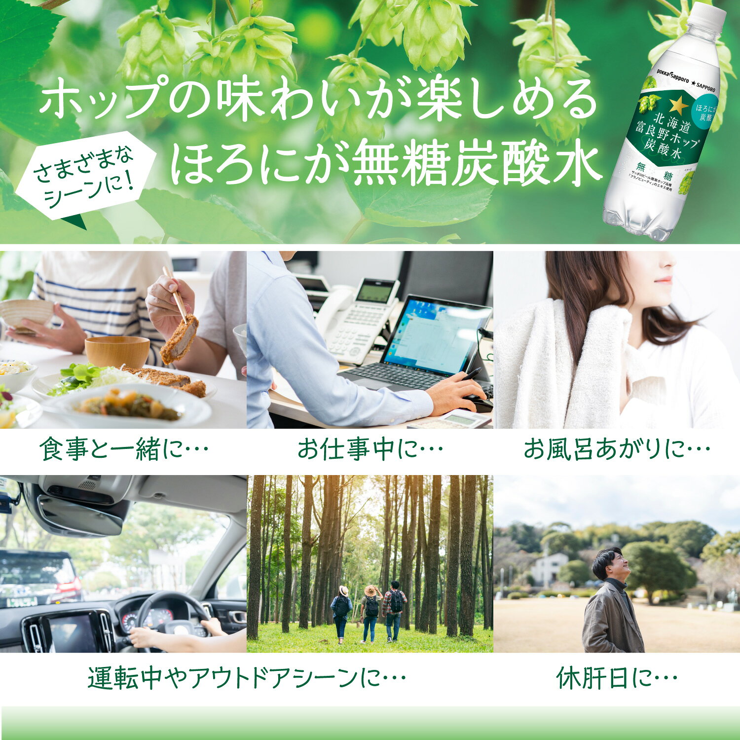 【期間限定特価】ポッカサッポロ 富良野ホップ炭...の紹介画像3