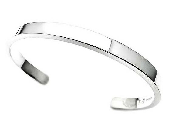 svb-3　シルバー925　プレーン　バングル