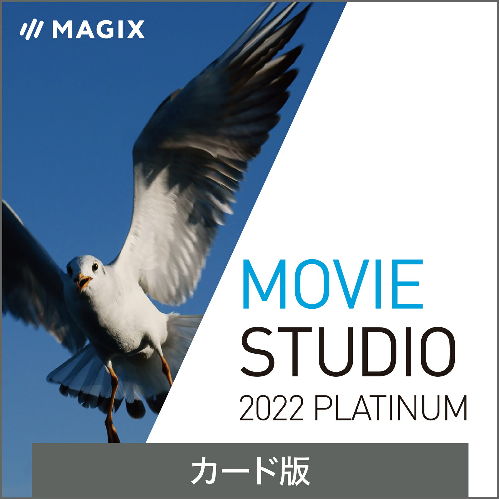 Movie Studio 2022 Platinum（旧版） ビデオ編集ソフト 　上位版 　 Win対応