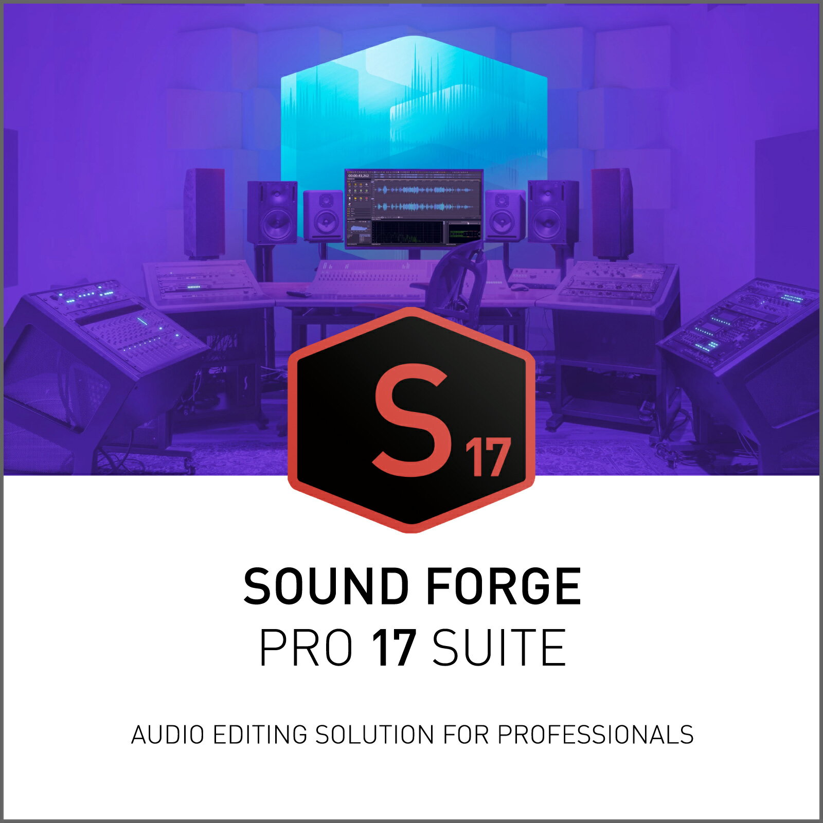 SOUND FORGE Pro 17 Suite 最新 ｜ サウンド編集ソフト ｜ Windows対応