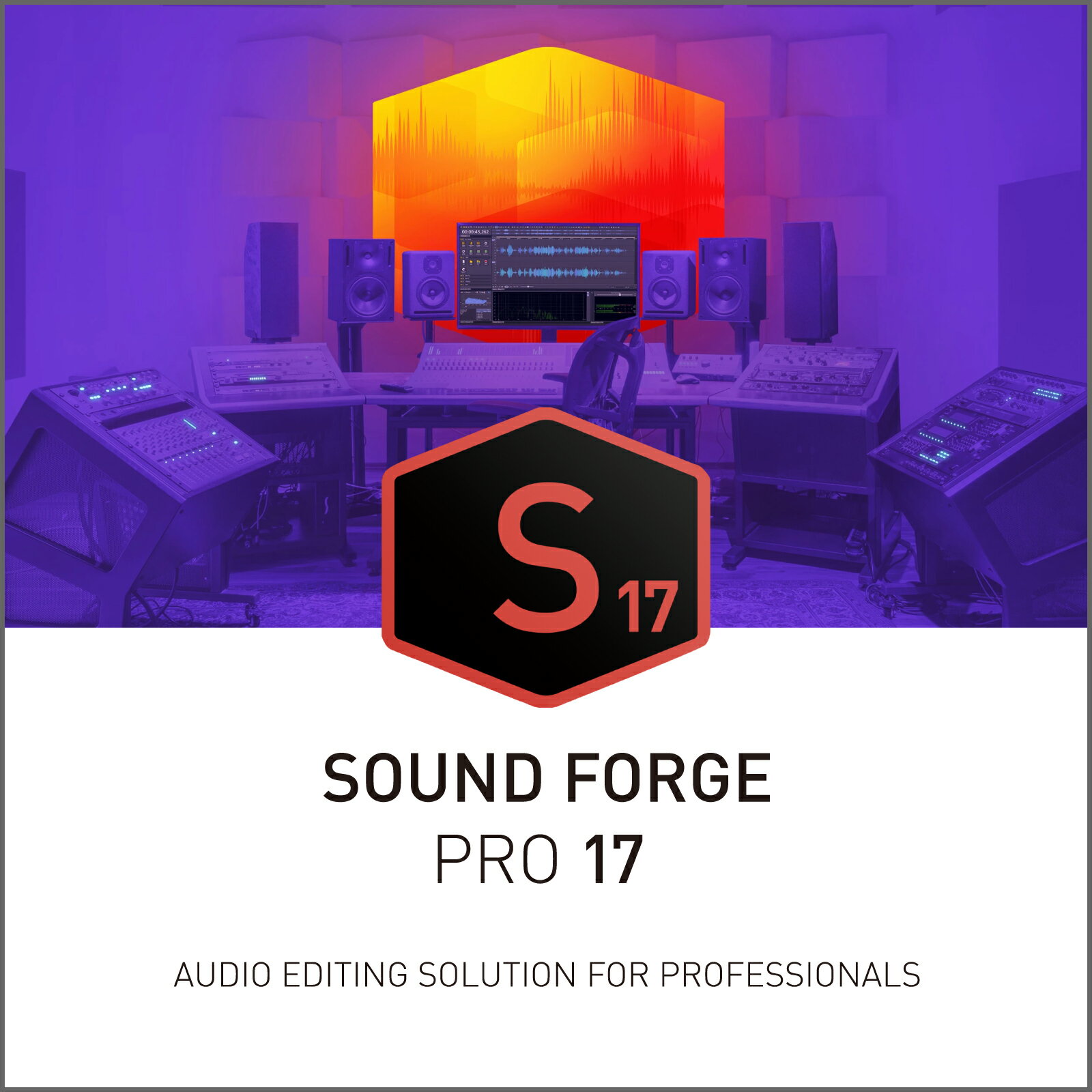 SOUND FORGE Pro 17(最新) ｜ サウンド編集ソフト ｜ Windows対応