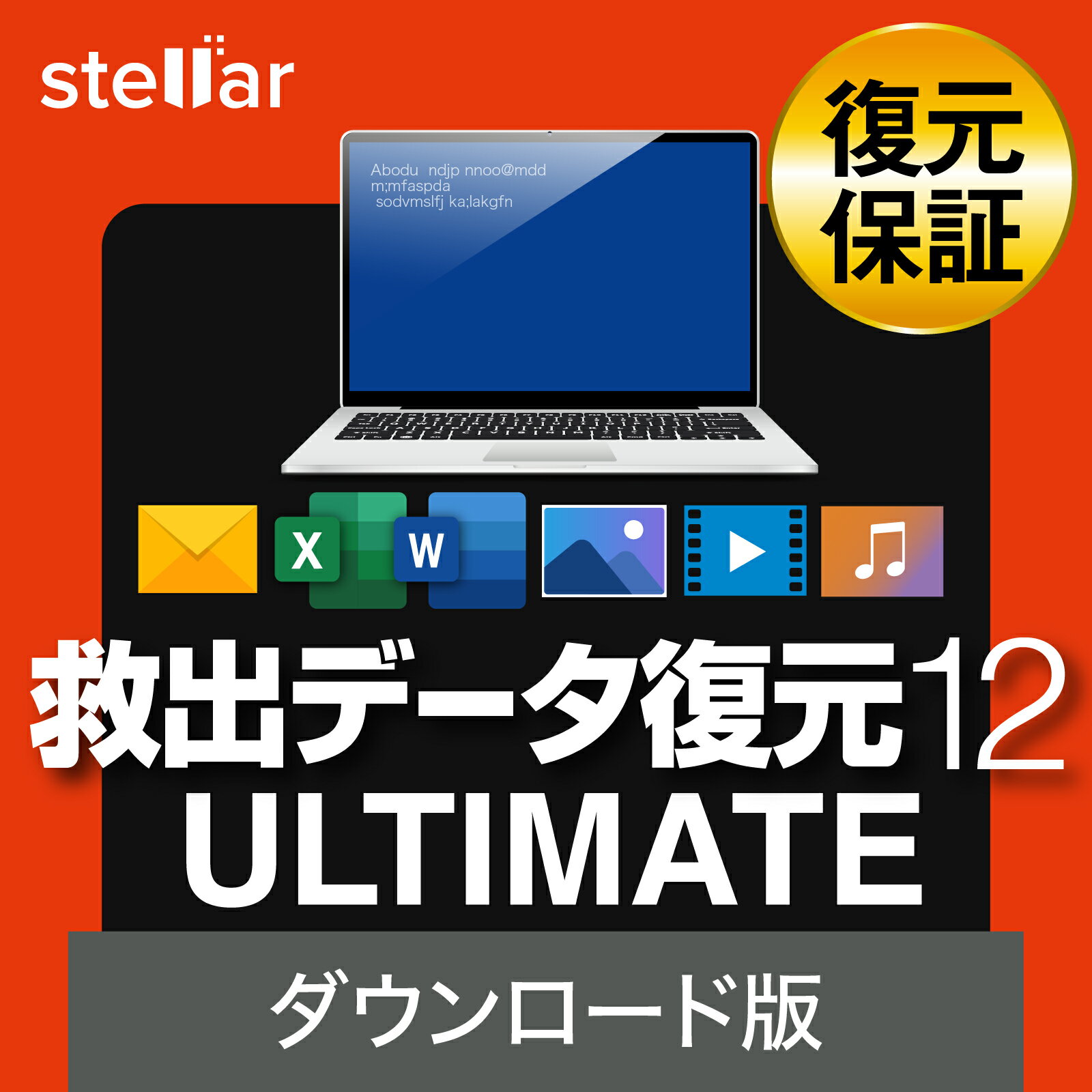 救出データ復元 12 ULTIMATE【ダウンロード版】DL_SNR Windows用 データ復元ソフト ソースネクスト データ 復元 復活 修復 救出 リカバリー 写真 動画 バックアップ