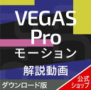 【エントリーで2人に1人最大100%ポイントバック】VEGAS Pro モーション解説動画 【ダウンロード版】 DL_SNR VEGAS Pro 使い方 ガイドムービー 解説