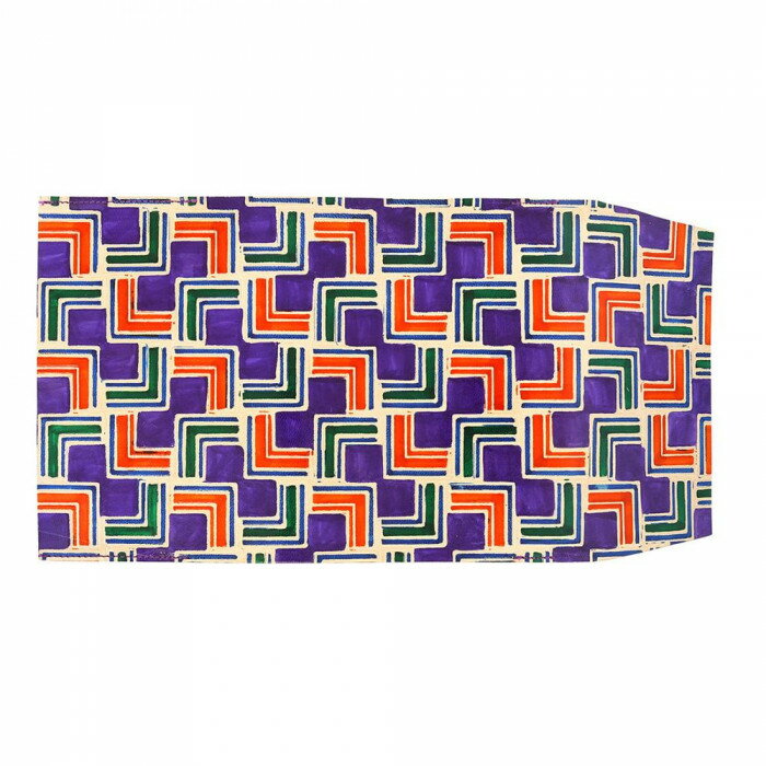 ヤンピーブックカバー ジオメトリー パープル 11919090033