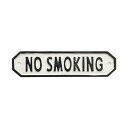 63589 サインプレート NO SMOKING ホワイト