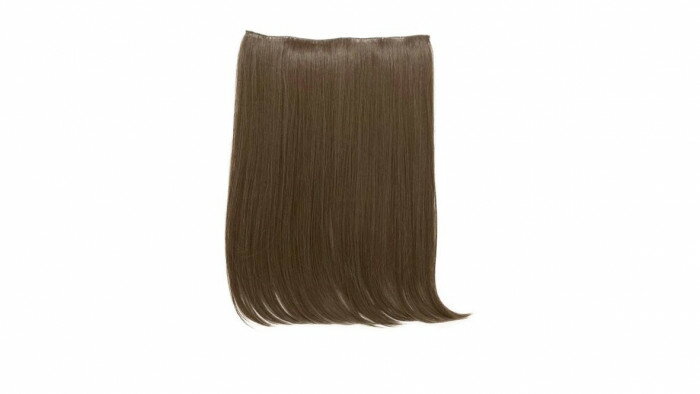 プリシラ めちゃ楽エクステ ヴァージンストレート TX-25 耐熱　TDB ダークブラウン