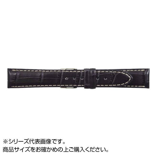 MIMOSA ミモザ 時計バンド クロコマット 18mm ネイビー/ホワイトステッチ 美錠:銀 WRM-NW18 MIMOSA ミモザ 時計バンド クロコマット 18mm ネイビー/ホワイトステッチ 美錠:銀 WRM-NW18