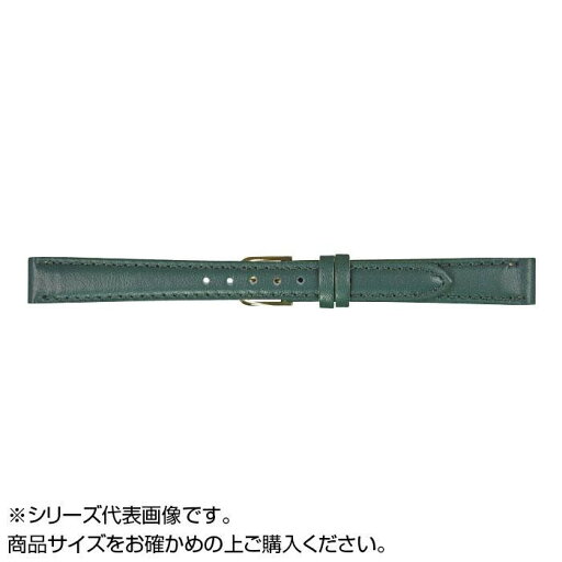 MIMOSA ミモザ 時計バンド ベビーカーフKC 8mm グリーン 美錠:金 CKC-G8 MIMOSA ミモザ 時計バンド ベビーカーフKC 8mm グリーン 美錠:金 CKC-G8