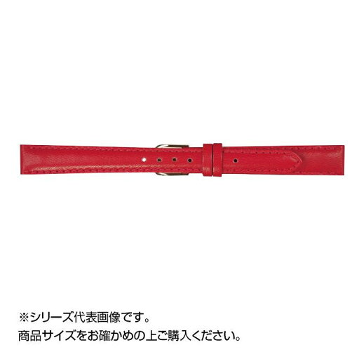 MIMOSA ミモザ 時計バンド ベビーカーフKC 12mm レッド 美錠:金 CKC-R12 MIMOSA ミモザ 時計バンド ベビーカーフKC 12mm レッド 美錠:金 CKC-R12