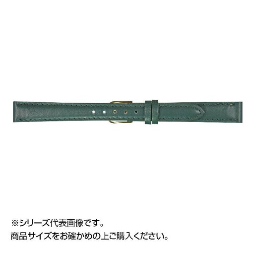 MIMOSA ミモザ 時計バンド ベビーカーフKC 14mm グリーン 美錠:金 CKC-G14 MIMOSA ミモザ 時計バンド ベビーカーフKC 14mm グリーン 美錠:金 CKC-G14