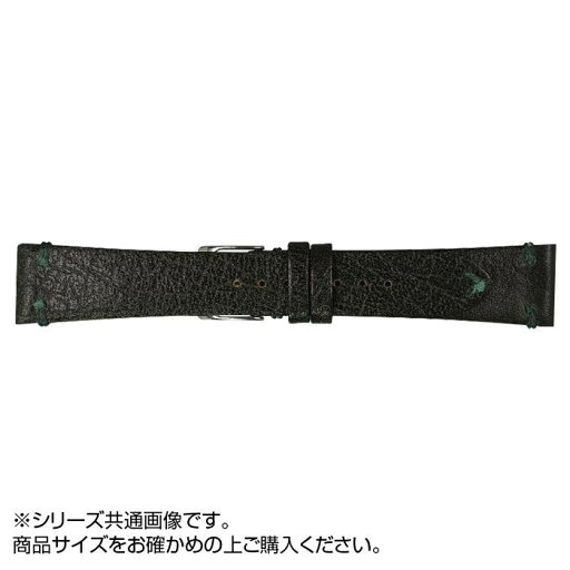 Emitta エミッタ 時計バンド ウーガ 19mm グリーン 美錠:銀 EU-G19 Emitta エミッタ 時計バンド ウーガ 19mm グリーン 美錠:銀 EU-G19