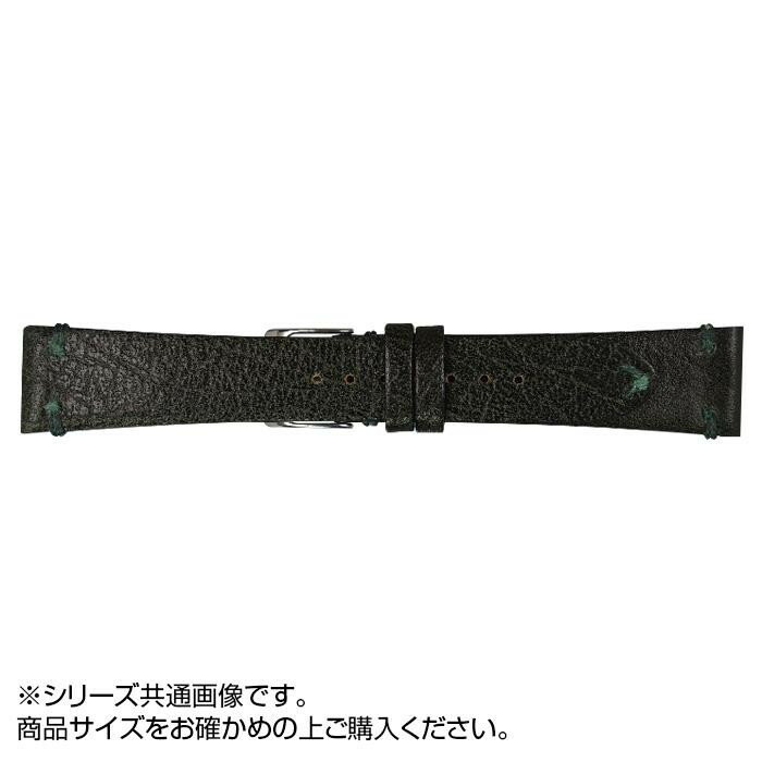Emitta エミッタ 時計バンド ウーガ 20mm グリーン 美錠:銀 EU-G20