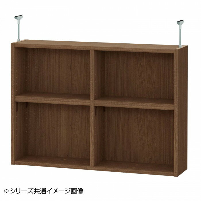 TAIYO OWR オーダーワイドラック 突っ張り棚 56115スリム ウォールナットブラウン WB