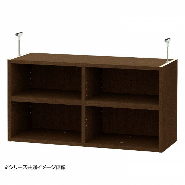 TAIYO OWR オーダーワイドラック 突っ張り棚 4180レギュラー ダークブラウン DB
