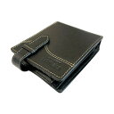 VANSON バンソン フラップショートウォレット ブラック VP-115-12(4)