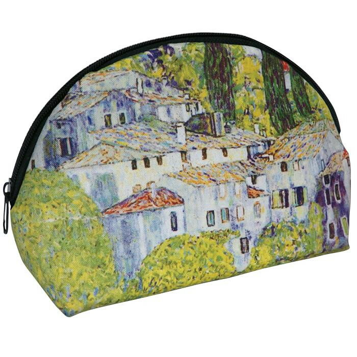 ユーパワー 名画マルチポーチ クリムト カソーネスガルダチャーチ AU-00802