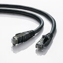 サンワサプライ カテゴリ6Aより線LANケーブル KB-T6AY-05BK(2)