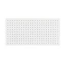 スチールパンチングボード 60×30cm マットホワイト WJ-SB1WH