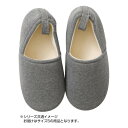 ルームシューズ ゆったりフィット 男女兼用 Sサイズ CH254792 D04 杢グレー(3)