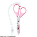 セサミストリート 医療用はさみ 左手用 エルモ ピンク ST-US0002