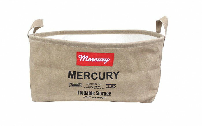 マーキュリー キャンバスオーバルバケツ M サンドベージュ MECAOBME