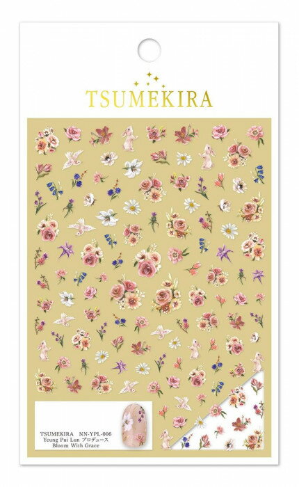 TSUMEKIRA ĥᥭ Yeung Pui Lun ץǥ塼 Bloom With Grace NN-YPL-006
