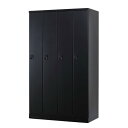 豊國工業 オール扉タイプ4人用1段 W1050 内筒交換錠 RLK-TTN410-BMB