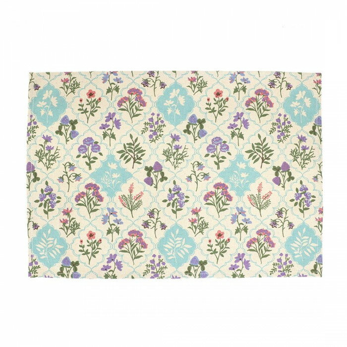 ランチマット レースフラワー ブルー 14225911175