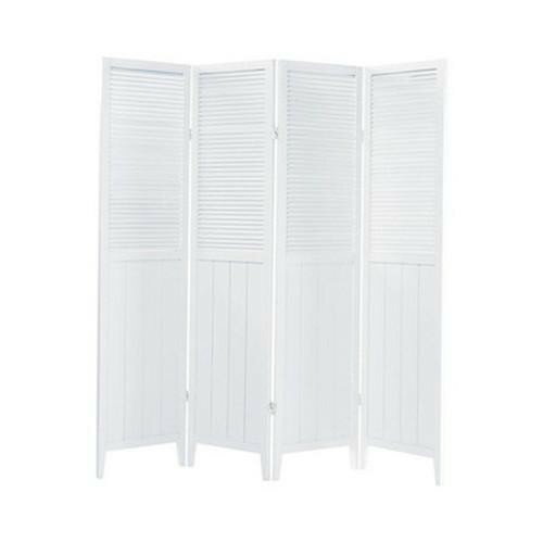 東谷 スクリーン 4連 ホワイト OP-510WH