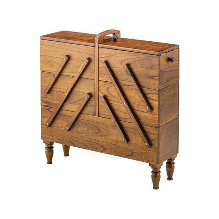 東谷 ストレージボックス M ブラウン PM-404