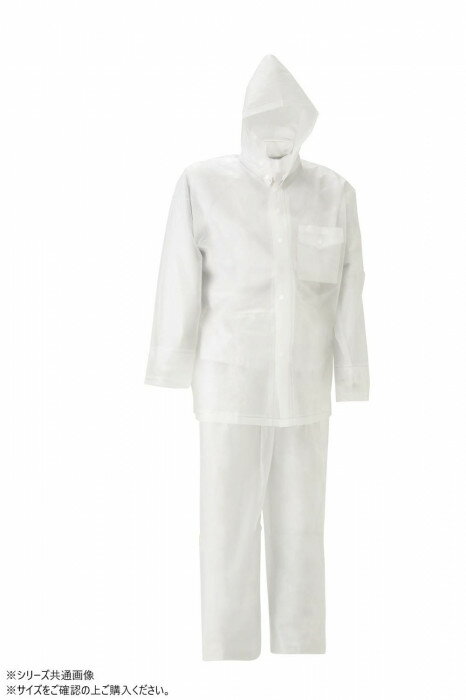 スミクラ レインウェア EVAレインスーツ クリア L