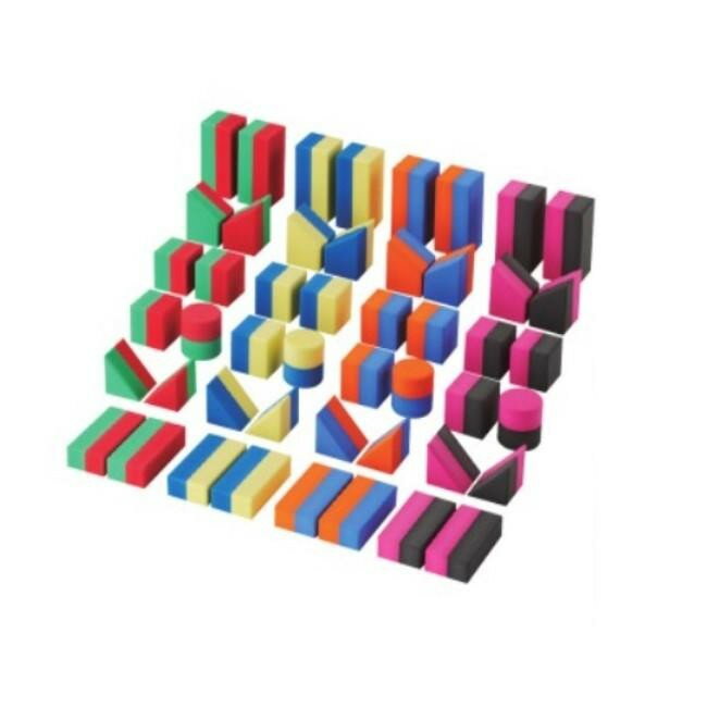 ※サプライヤー直送品　幼児でも簡単におかたづけができます。硬い軟らかい2つの感触で感受性が養われる知育玩具です。食品衛生法適合品ですので、小さなお子様でも安心してお使いいただけます。サイズ個装サイズ：41.0×33.0×29.0cm重量2kg個装重量：2000g素材・材質EVA樹脂発泡体仕様構成:6cm基尺×48ピース生産国日本fk094igrjs